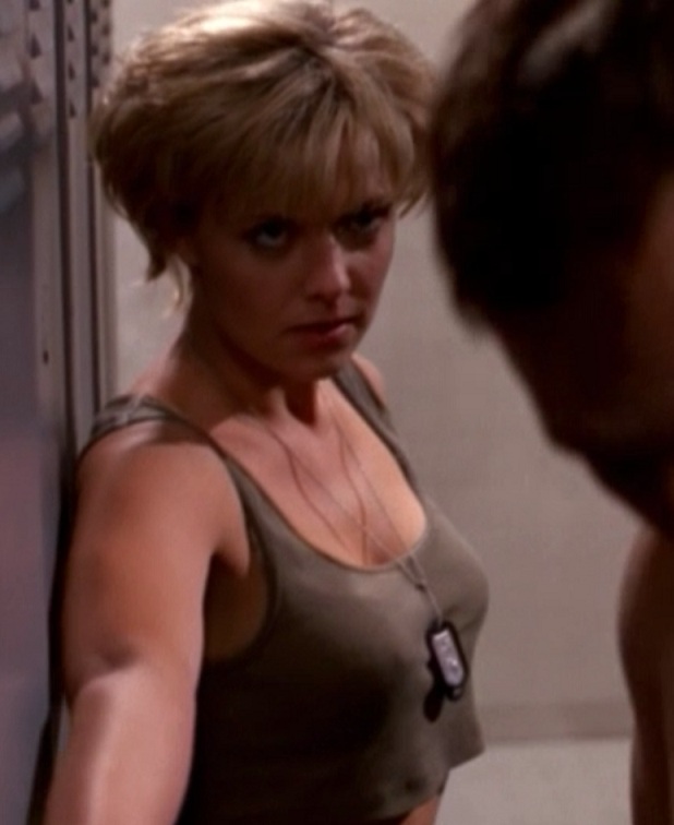 with lust which does give us an excuse for Amanda Tapping in a tank top